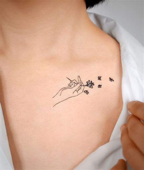57 Gorgeous Collarbone Tattoos For Women Our Mindful Life Collar