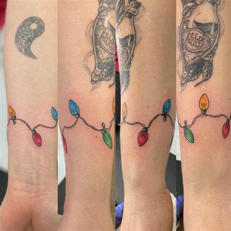 57 Lovely And Glorious Festive Christmas Lights Tattoos Ideas And 57 Lovely And Glorious Festive Christmas Lights Tattoos Ideas And
