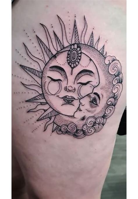 60 Best Sun And Moon Tattoos To Express Your Inner Self Meanings 60 Best Sun And Moon Tattoos To Express Your Inner Self Meanings