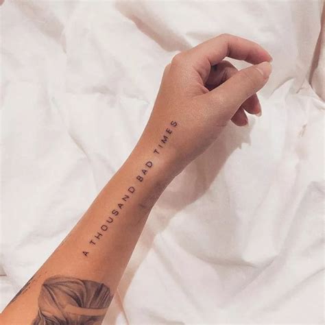 60 Word Tattoo Ideas That Say It All Word Tattoos Word Tattoo