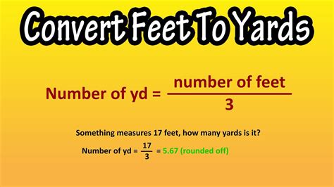 Convert 60 Yards to Feet Simply Explained