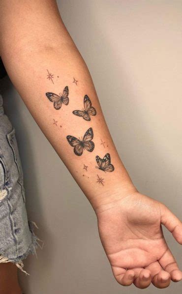 70 Beautiful Tattoo Designs For Women Butterflies Amp Sparkles On Arm