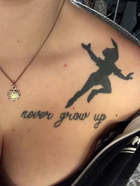 70 Best Peter Pan Tattoos Never Grow Up 2019