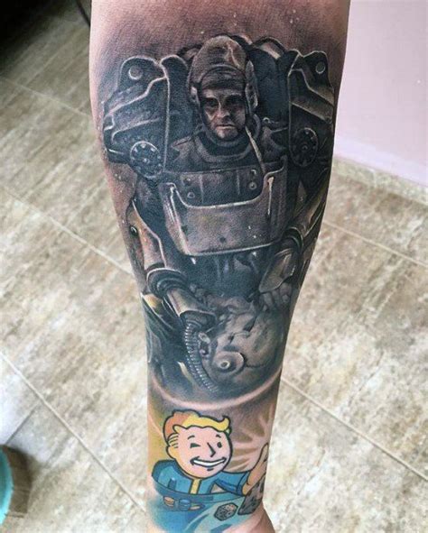 70 Fallout Tattoo Designs For Men