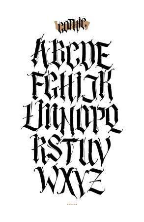 72 Tattoo Schriftarten Abc 72 Tattoo Schriftarten Abc