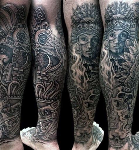 77 Stunning Aztec Tattoos For Men 77 Stunning Aztec Tattoos For Men