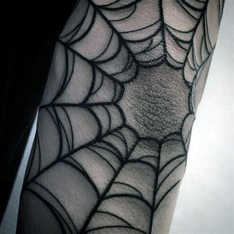 79 Creepy Spider Web Tattoo Designs For Men 79 Creepy Spider Web Tattoo Designs For Men
