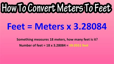 Convert 8 Meters to Feet Easily
