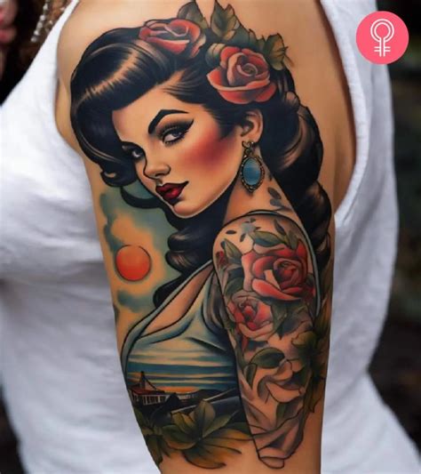 8 Stunning Pin Up Girl Tattoo Designs To Add Vintage Charm 8 Stunning Pin Up Girl Tattoo Designs To Add Vintage Charm