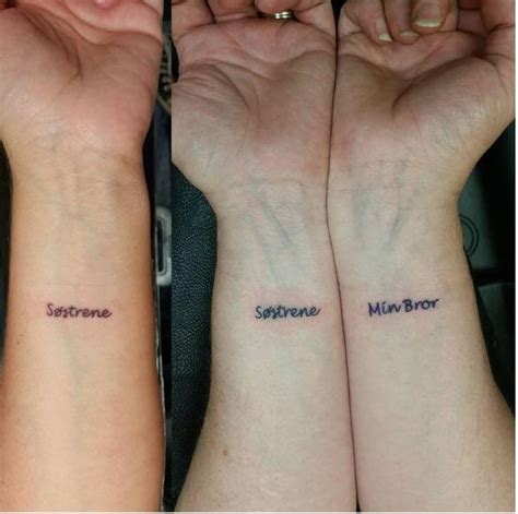 80 Meaningful Sibling Tattoos For Brothers Amp Sisters 2018