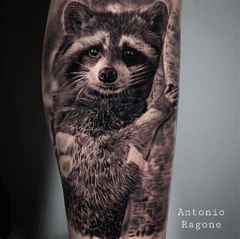 80 Raccoon Tattoo Designs For Men Critter Ink Ideas