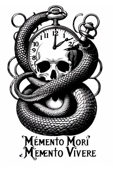 843 Memento Vivere Memento Mori Tattoo Ideas Blackink Ai