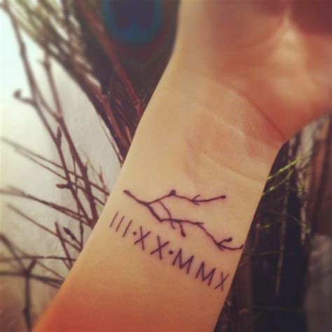 85 Examples Of The Beautiful And Meaningful Roman Numeral Tattoo