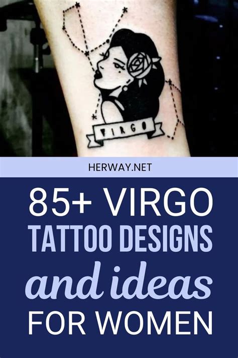 85 Virgo Tattoo Designs And Ideas For Women With Meanings In 2025