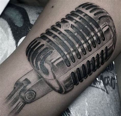 90 Lifelike Microphone Tattoo Designs For Men Microphone Tattoo 90 Lifelike Microphone Tattoo Designs For Men Microphone Tattoo