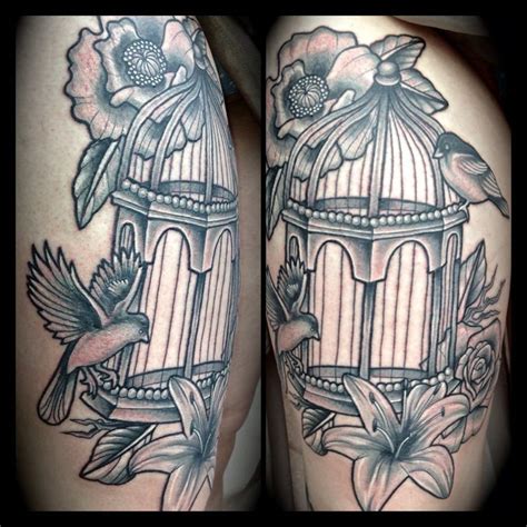 92 Best Bird Cage Tattoos Images On Pinterest