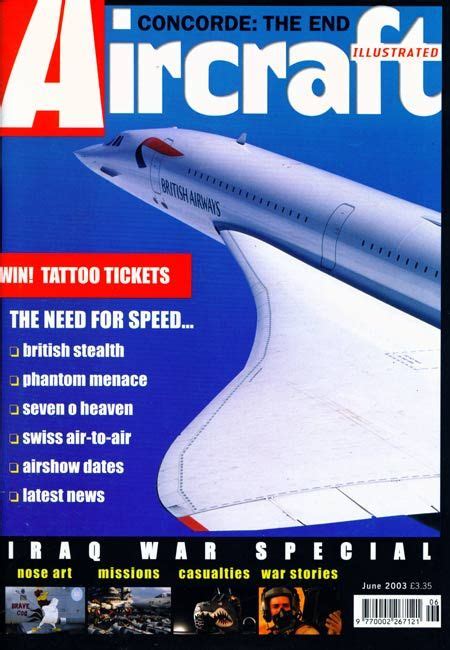 Aircraft Illustrated June 2003 Win Tattoo Tickets Magazine1