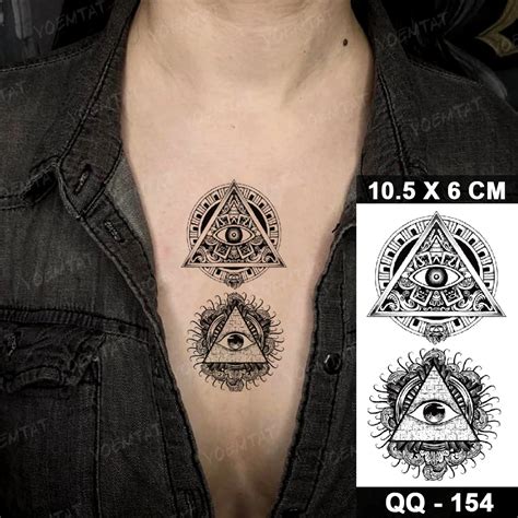 All Seeing Eye Tattoo Eye Temporary Tattoo Omnipresent Eye Tattoo Cool All Seeing Eye Tattoo Eye Temporary Tattoo Omnipresent Eye Tattoo Cool