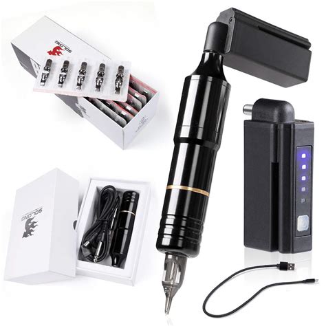 Amazon Com Solong Tattoo Pen Kit Rotary Tattoo Gun Machine With