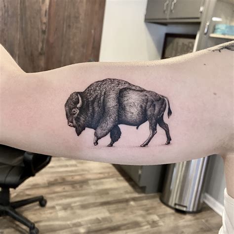 American Bison Tattoo