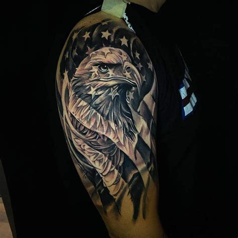 American Eagle Tattoo Shoulder