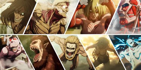 Aot All Titans