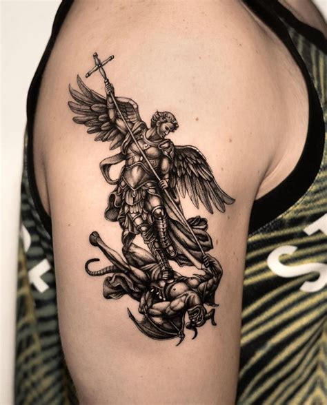 Archangel Michael Tattoo Design Archangel Michael Tattoo Design