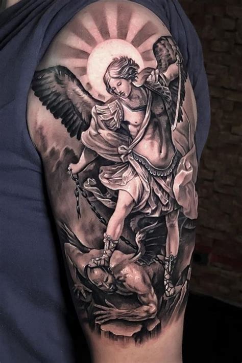 Archangel Tattoo Saint Michael Archangel Tattoo The Angel Of