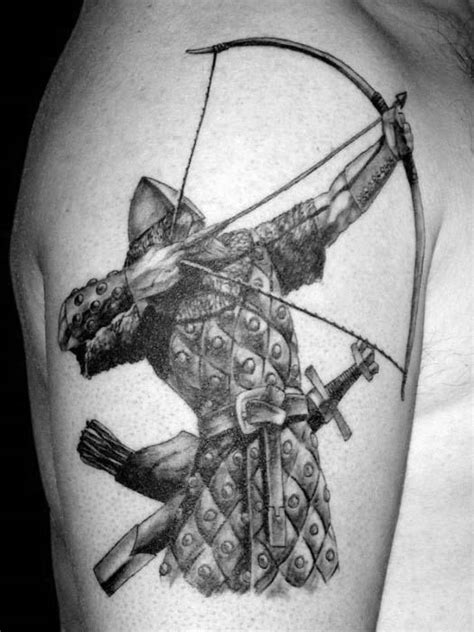 Archer Warrior Tattoo