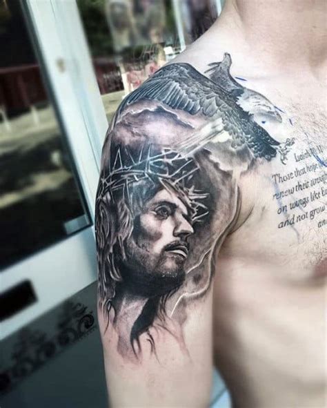 Arm Tattoo Design Jesus At James Mcmahan Blog