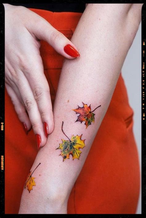 Autumn Leaves Tattoo