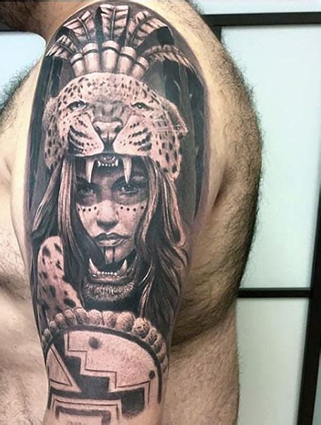Aztec Jaguar Symbol Tattoo Aztec Jaguar Symbol Tattoo
