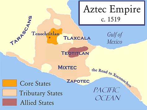 Aztecs Control Central Mexico Map: Unveiling the Empire's Power