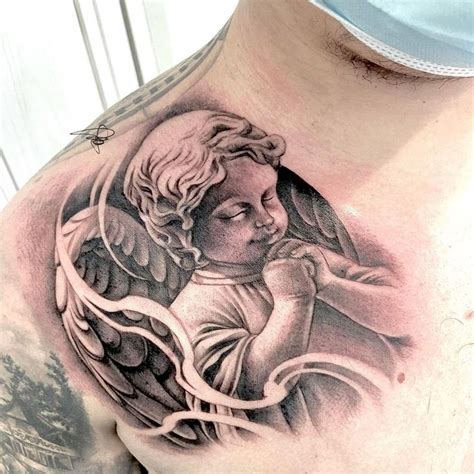 Baby Angel Tattoos Adorable Designs That Inspire Astylish Fashion