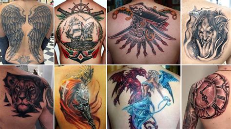 Back Shoulder Tattoos For Men 2023 Best Back Tattoos For Men 2023