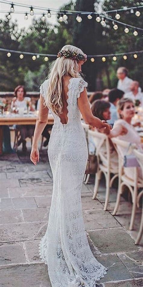 Backless Boho Wedding Dress Trends 2023