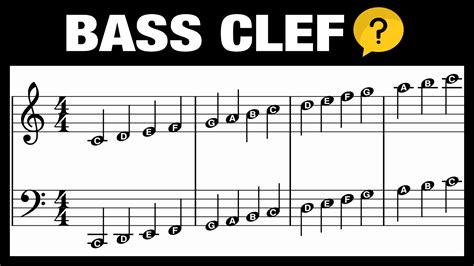 Mastering Bass Clef Music Notes Quickly