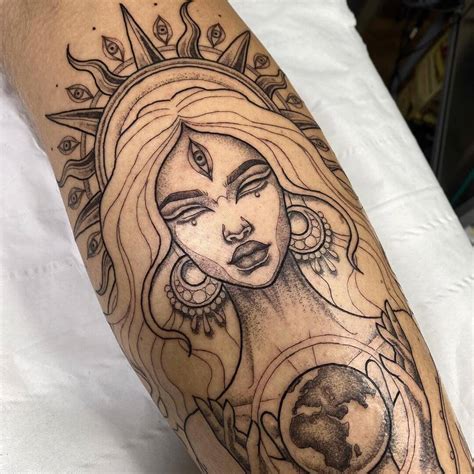 Beautiful Gaia Tattoo Designs To Honor Mother Earth Beautiful Gaia Tattoo Designs To Honor Mother Earth