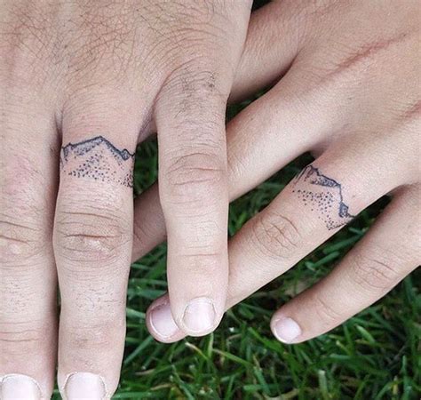 Beautiful Mountain Wedding Band Tattoos Wedding Band Tattoo Ring Beautiful Mountain Wedding Band Tattoos Wedding Band Tattoo Ring