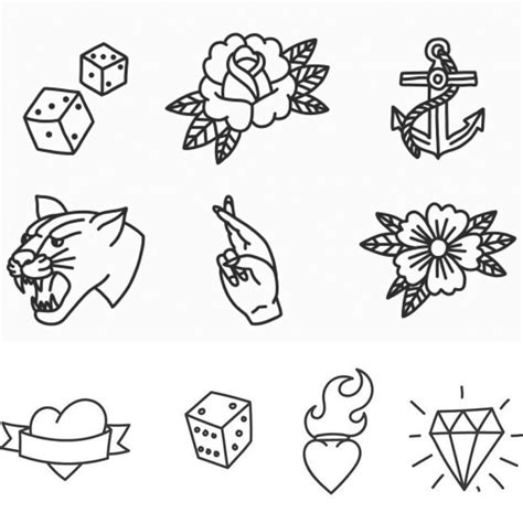 Beginner Easy Tattoo Drawings
