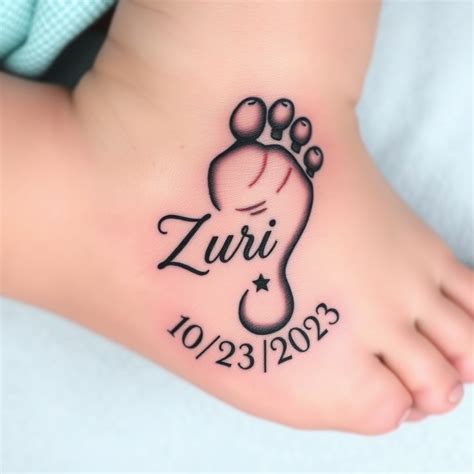 Best Baby Footprint Tattoo Ideas For Dad Vondy Best Baby Footprint Tattoo Ideas For Dad Vondy