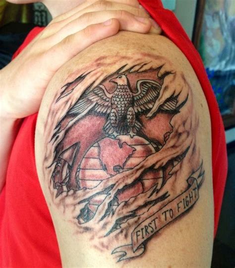 Best Marine Corps Tattoos At Brian Margeret Blog