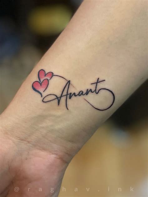 Best Small Name Tattoo Ideas Infinity Heart Tattoo In 2025 Small