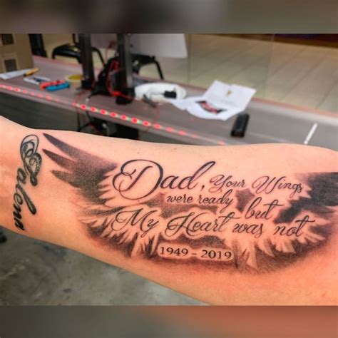 Best Tattoo In Memory Of Dad Mtnmist