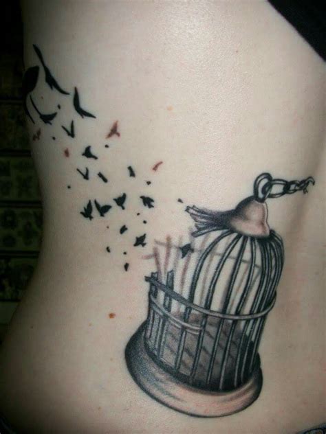 Bird Cage Tattoo Design Ideas Images Cage Tattoos Birdcage Tattoo