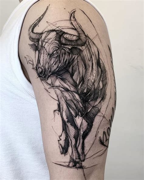 Bk On Instagram Amp Quot Bull Done At Bk Inkstudio Amp Quot Stier Tattoos Stier