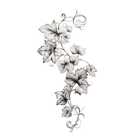 Black And Grey Ivy Tattoo Design Tattoos Wizard Designs Black And Grey Ivy Tattoo Design Tattoos Wizard Designs