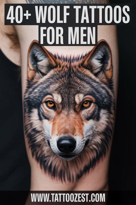 Bold And Fierce 40 Wolf Tattoos For Men To Unleash Your Spirit