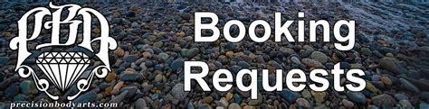 Booking Precision Body Arts Booking Precision Body Arts