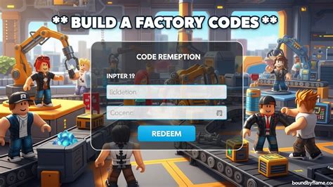 Build A Factory Codes